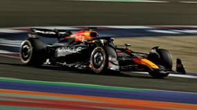 Verstappen avec sa Red Bull, à Lusail le 29 novembre 2024