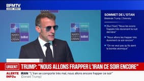 La France va participer "aux opérations de forces terrestres avancées en Finlande", annonce Emmanuel Macron au sommet de l'Otan