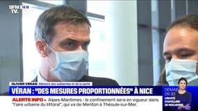 Olivier Véran sur le confinement partiel dans les Alpes-Maritimes: "Il fallait des mesures fortes"