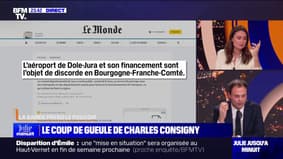 LA BANDE PREND LE POUVOIR - Aéroport de Dole-Jura: le coup de gueule de Charles Consigny