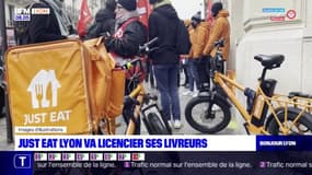 Lyon: vers un retour au statut d'autoentrepreneur pour les livreurs Just Eat?