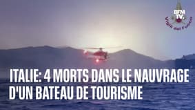 4 personnes sont mortes dans le naufrage de leur bateau de tourisme sur le lac Majeur, en Italie 