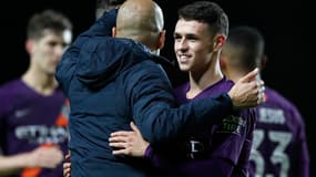 Foden et Guardiola