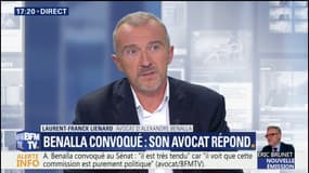 Audition de Benalla au Sénat: "On ne peut pas se présenter comme garant des institutions quand on viole la loi", explique son avocat.