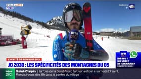 Ski alpin: Cyprien Sarrazin met en avant les Hautes-Alpes, un territoire "à taille humaine avec des belles valeurs"