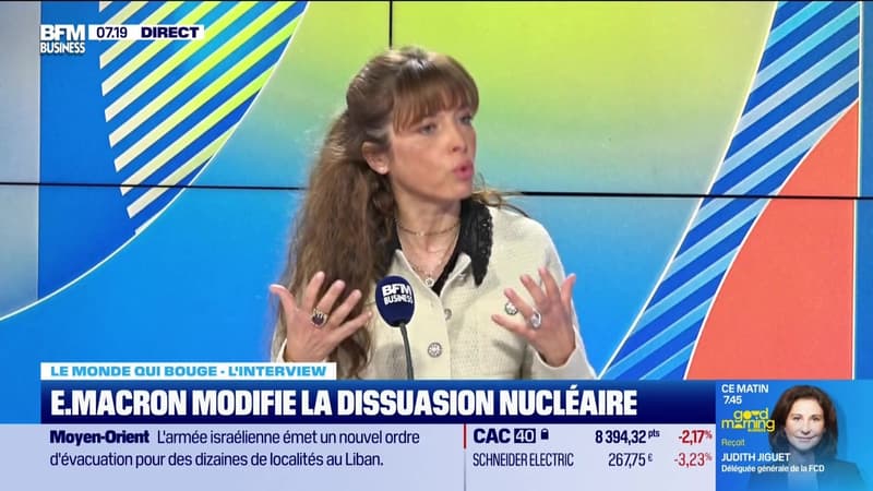 Le monde qui bouge - L'Interview : Emmanuel Macron modifie la dissuasion nucléaire - 03/03