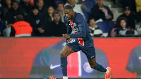 Ousmane Dembélé au Parc avec le PSG, 14 septembre 2024
