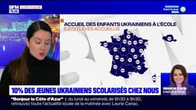 L'académie de Nice est celle qui a accueilli le plus d'élèves réfugiés ukrainiens en France