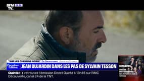 Jean Dujardin est de retour au cinéma avec "Sur les chemins noirs", une adaptation du récit autobiographique de Sylvain Tesson