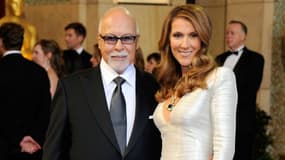 Céline Dion et René Angélil aux Oscars en 2011