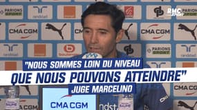 OM : "Nous sommes loin du niveau que nous pouvons atteindre" juge Marcelino