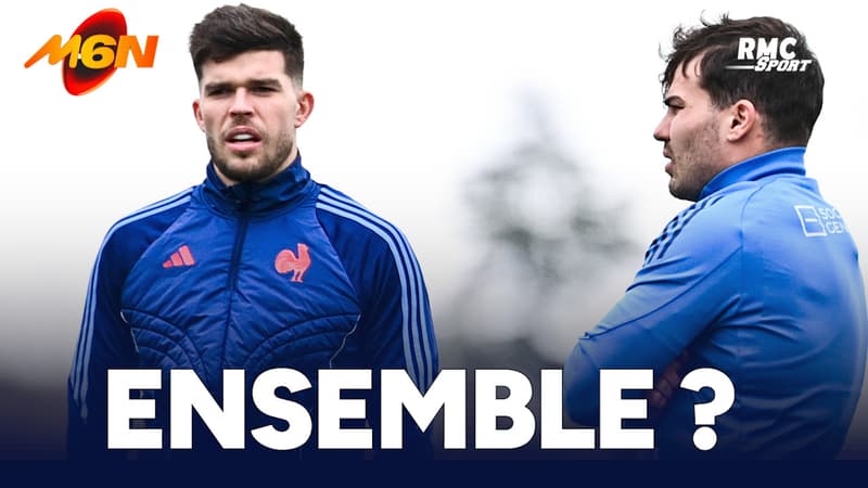 France-Irlande : "La même mentalité rugby" Dupont adoube Jalibert