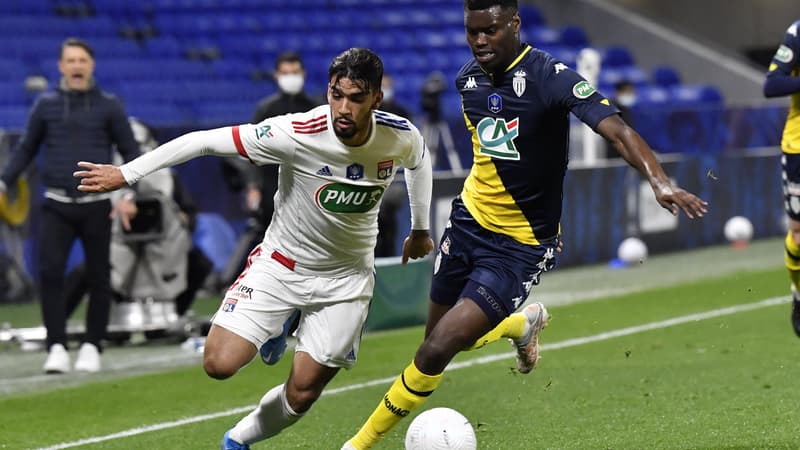 Paqueta lors d'OL-Monaco