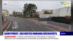 Saint-Priest: des restes humains découverts dans une canalisation