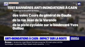 Caen: des tests anti-inondations effectués ce mercredi, la circulation impactée