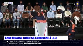 Anne Hidalgo lance sa campagne présidentielle à Lille