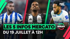Aubameyang, Otavio, Isak... les 5 infos mercato du 19 juillet à midi