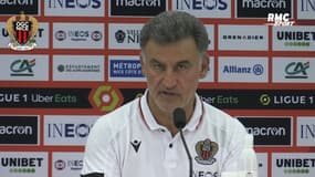 Nice : "Je sais l'attente mais il faudra avoir du soutien quand ça va tanguer" demande Galtier
