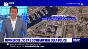 Dunkerque: 35 policiers testés positifs au Covid-19