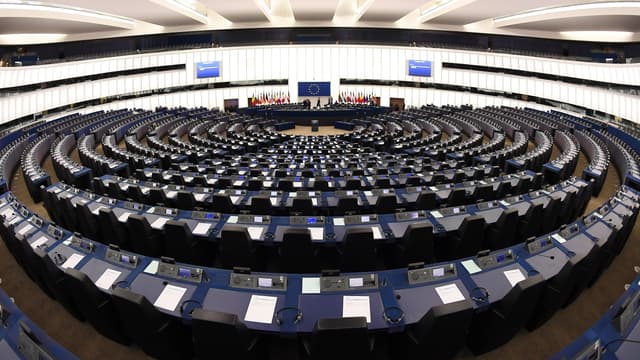 Une vue du Parlement européen à Strasbourg, le 5 février 2018. (Photo d'illustration)