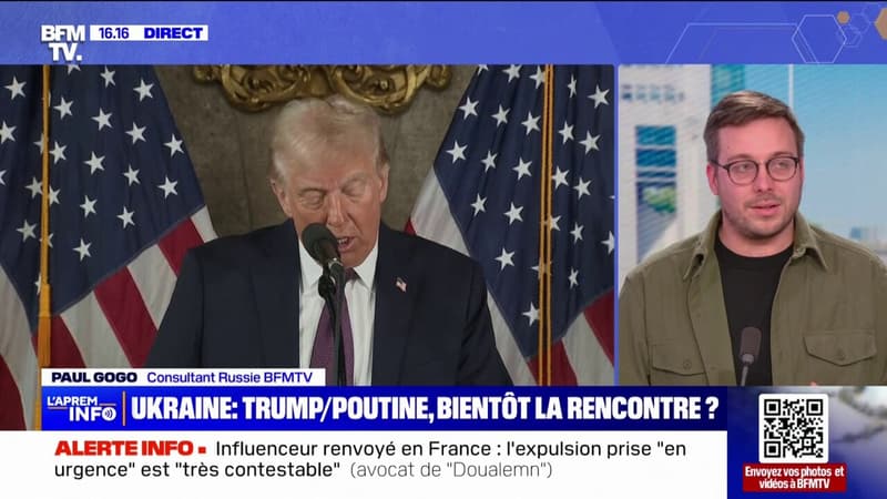 Guerre en Ukraine: bientôt une rencontre entre Donald Trump et Vladimir Poutine?