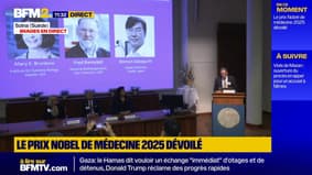 Le Nobel de médecine 2025 récompense un trio pour la recherche sur le contrôle du système immunitaire