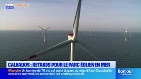 Calvados: la construction du parc éolien en mer prend du retard