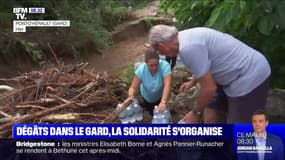 Intempéries dans le Gard: la solidarité s'organise