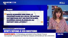 Nous sommes une PME, notre propriétaire est un particulier, sommes-nous éligibles au report des loyers?  BFMTV répond à vos questions  