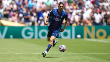 Achraf Hakimi lors de PSG-Atlético de Madrid, le 15 juin 2025 à la Coupe du monde des clubs