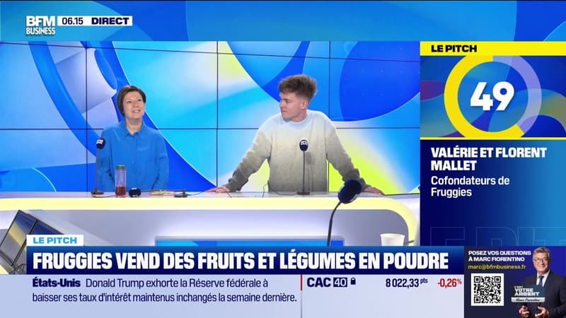 Le Pitch : Fruggies vend des fruits et légumes en poudre - 25/03