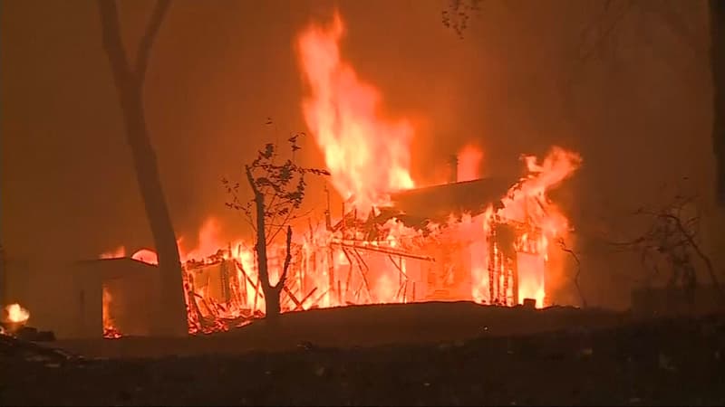 Incendies à Paradise, dans le comté de Butte (Californie, États-Unis)