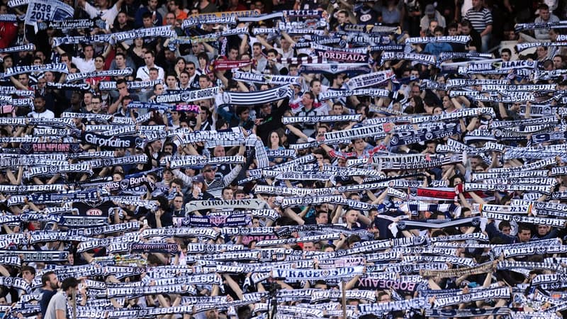 Les supporters des Girondins de Bordeaux