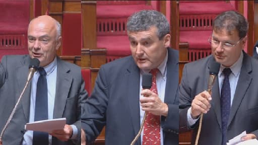 Marc Le Fur, Xavier Breton et Philippe Gosselin ont fait entrer la grève SNCF dans les débats sur la loi famille.