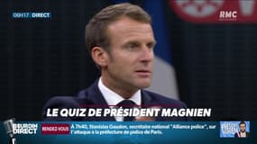 Qui a déclaré " c'est de la pipe complète" ?... Relevez le quiz du Président Magnien ! - 04/10
