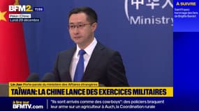 Taïwan: la Chine met en garde les "forces extérieures" après avoir lancé des exercices militaires