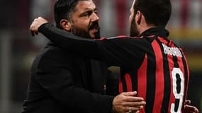 Gattuso et Higuain