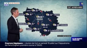 Météo Paris-Île-de-France: risques d'orages sur toute la région