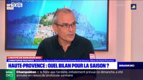 Alpes-de-Haute-Provence: le directeur du SDIS fait le bilan des interventions de l'été