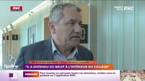 Lisieux : "il a entendu du bruit à l'intérieur du collège" 