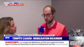 Tempête Ciarán: un gymnase a été mis en place pour accueillir des personnes sans-abri à Cherbourg