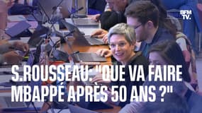 Sandrine Rousseau (EELV) sur la retraite des sportifs: "Que va faire Mbappé après 50 ans?"