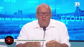 #Nyssen - "N'oublions pas que @FrancoiseNyssen a fait bosser des gens. [...] En France, pour faire des travaux, il faut tellement d'autorisations, de papiers à remplir. Bref. C'est insupportable." #JohnnyBlanc #GGRMC