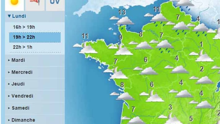 La météo n'a visiblement pas rendez-vous avec la Lune, ce lundi soir.
