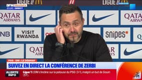 PSG-OM: les mots de Roberto De Zerbi après la défaite des Marseillais