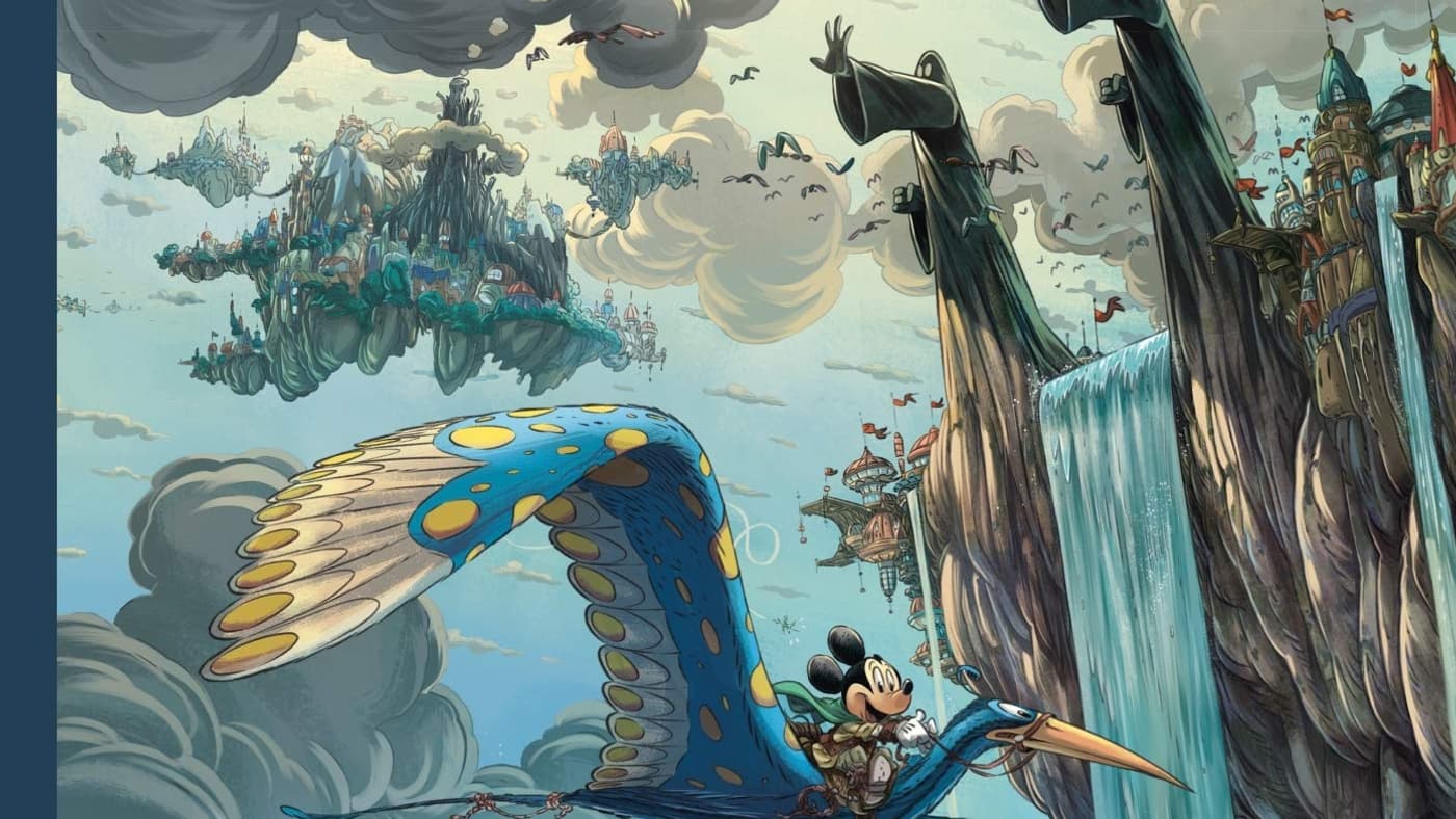 Couverture de "Mickey et la terre des anciens" Couverture de "Mickey et la terre des anciens"