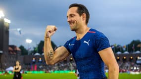 Le perchiste Renaud Lavillenie en juin 2022