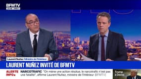 Mort d'El Hacen Diarra en garde à vue dans un commissariat à Paris: "Les caméras-piétons n'étaient pas activées", explique Laurent Nuñez