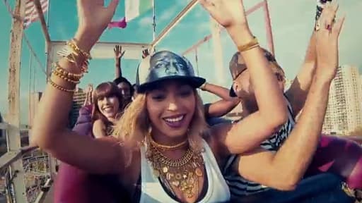 Image issue du clip XO de Beyoncé Knowles.