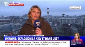 Au moins deux explosions entendues à Kiev, la capitale ukrainienne